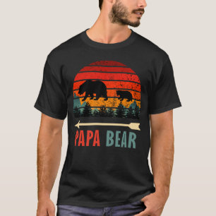 papa bear best gift for fathers day and birthday T-Shirt