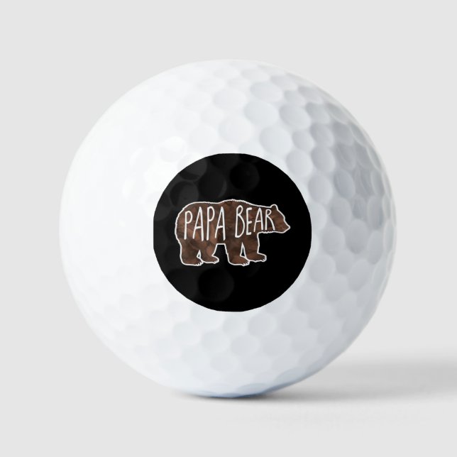 Papa Bear Classic Golf Balls (Front)