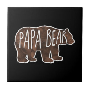 Papa Bear Classic Tile