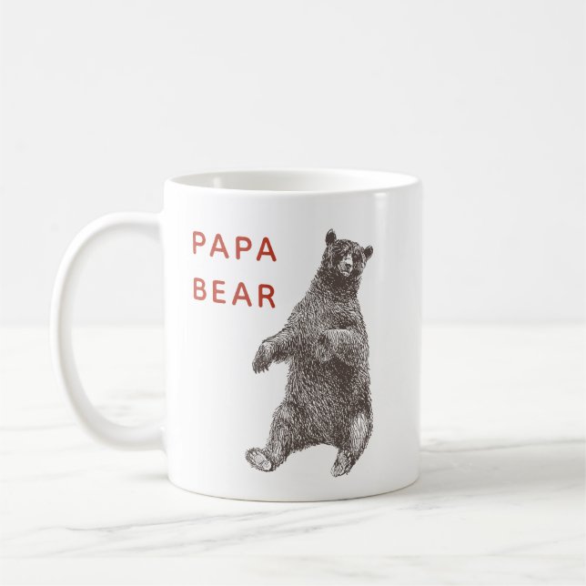 Papa Bear Coffee Mug (Left)