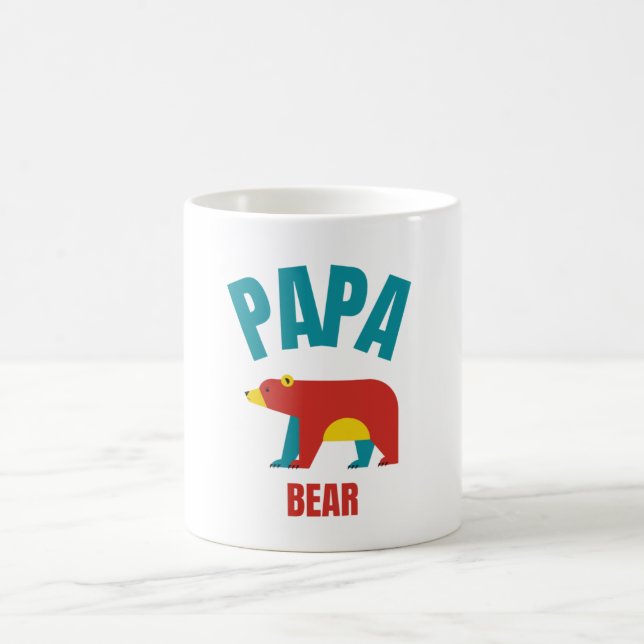 Papa Bear Coffee Mug (Center)