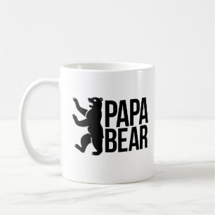 Papa bear coffee mug