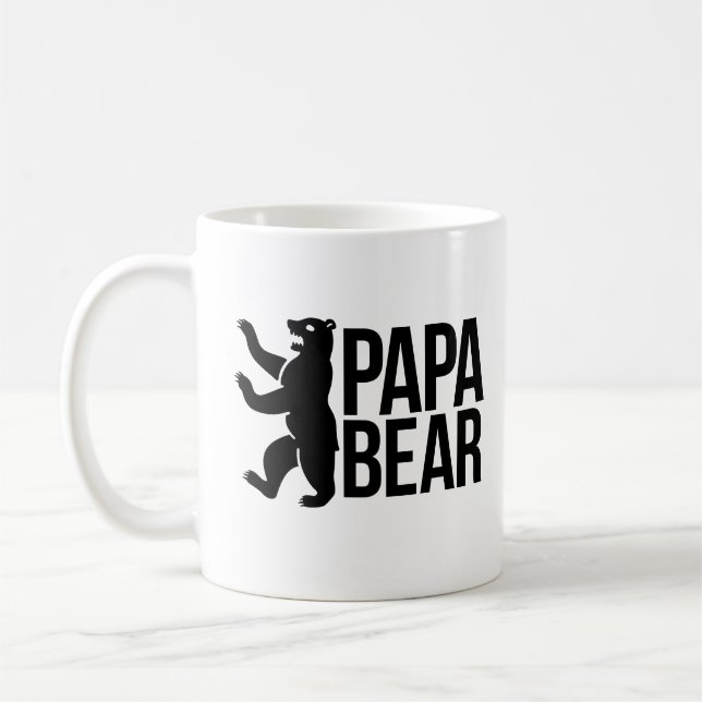 Papa bear coffee mug (Left)