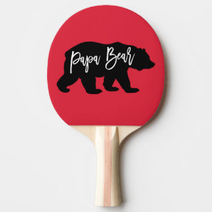 Papa Bear Cool Dad Ping Pong Paddle