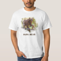 *~* PAPA BEAR Cub Art Father's Day Gift AP86