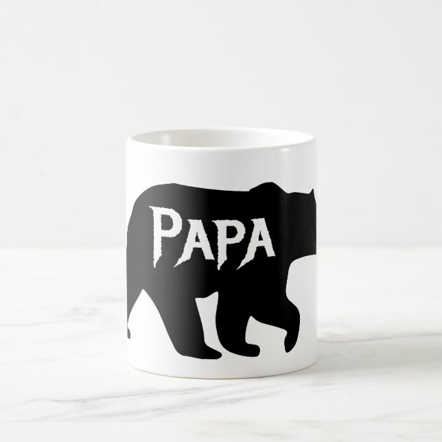 PAPA Bear, Daddy, Dad, Father’s Day Coffee Mug (Center)