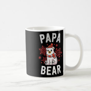 Papa Bear Family Christmas S Polar Bear Holiday Xm Coffee Mug