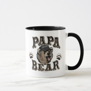 Papa Bear Father's Day Gear Mug