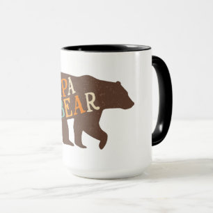 Papa Bear: Fierce Protector, Proud Father Mug