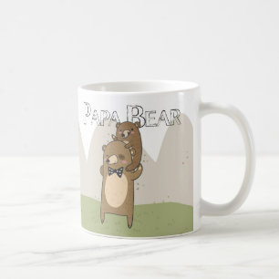 Papa Bear Gift Mug, Father's Day Or Birthday Dad Coffee Mug