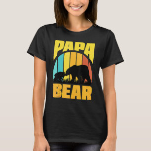 Papa Bear Great For Dad Father Grandpa Father's D T-Shirt