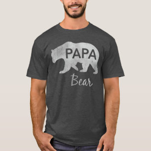 Papa Bear Great Gift for Dad Father Grandpa funny T-Shirt