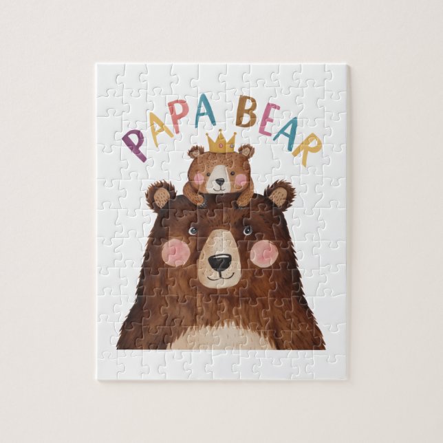 Papa Bear Jigsaw Puzzle (Vertical)