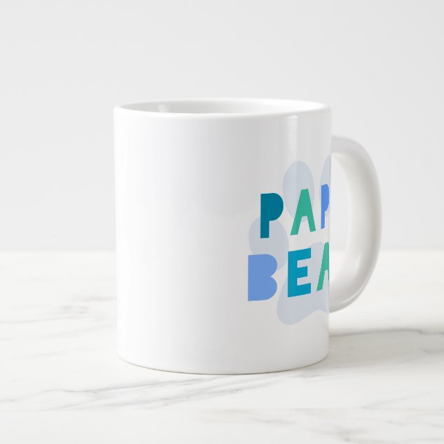 Papa bear large coffee mug (Front Right)