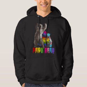 Papa Bear Lgbt Gay Trans Pride Support Lgbtq Parad Hoodie