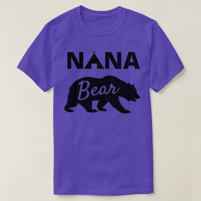 Papa Bear Mama Bear Baby Bear s - Nana Bear  Women T-Shirt (Design Front)