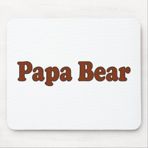 Papa Bear Mouse Mat