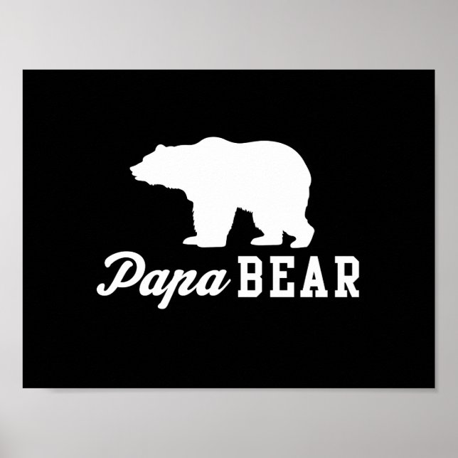 Papa Bear Poster (Front)