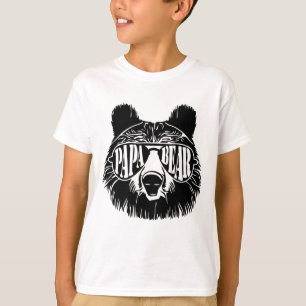 Papa Bear Sunglasses Father's Day Dad Grandpa T-Shirt