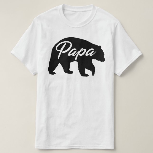papa bear T-Shirt (Design Front)