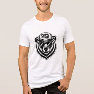 Papa Bear Tri-Blend Shirt