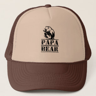 papa bear trucker hat