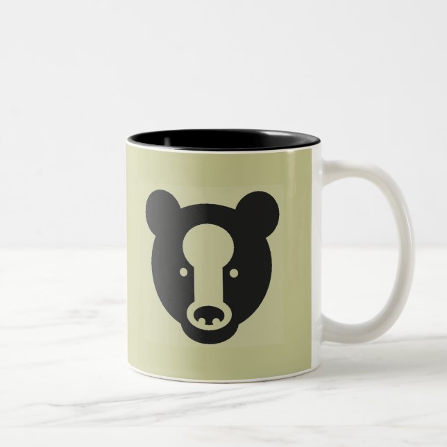 PAPA BEAR Two-Tone COFFEE MUG (Right)