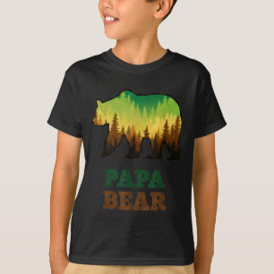 Papa bear vintage retro fun T-Shirt