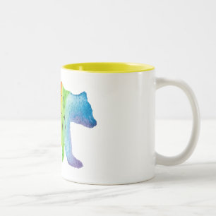 Papa Bear Watercolor Family Pride Mug