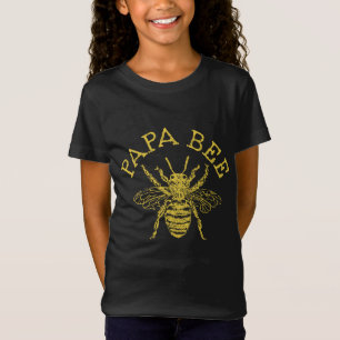 Papa Bee Beekeeper Funny Father's Day Bee Lover Gi T-Shirt