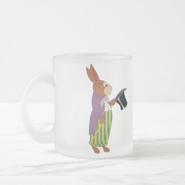 Papa Bunny with Top Hat Mug (Left)