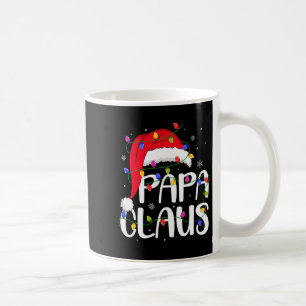 Papa Claus Christmas Family Matching Dad Daddy Xma Coffee Mug