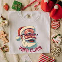 Papa Claus Christmas Tshirt