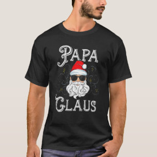 Papa Claus Matching Family Christmas Outfit Xmas P T-Shirt