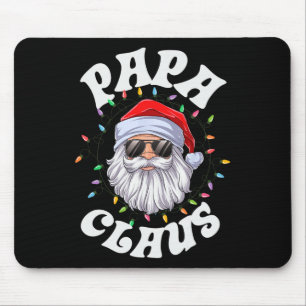 Papa Claus Santa Christmas Dad Family Matching Paj Mouse Mat