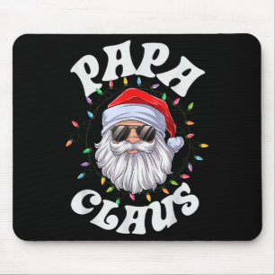 Papa Claus Santa Christmas Dad Family Matching Paj Mouse Mat