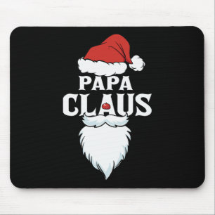 Papa Claus  Santa Christmas   Mouse Mat