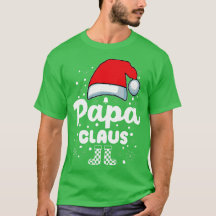 Papa Claus Santa Hat Christmas Family