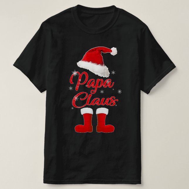 papa claus T-Shirt (Design Front)