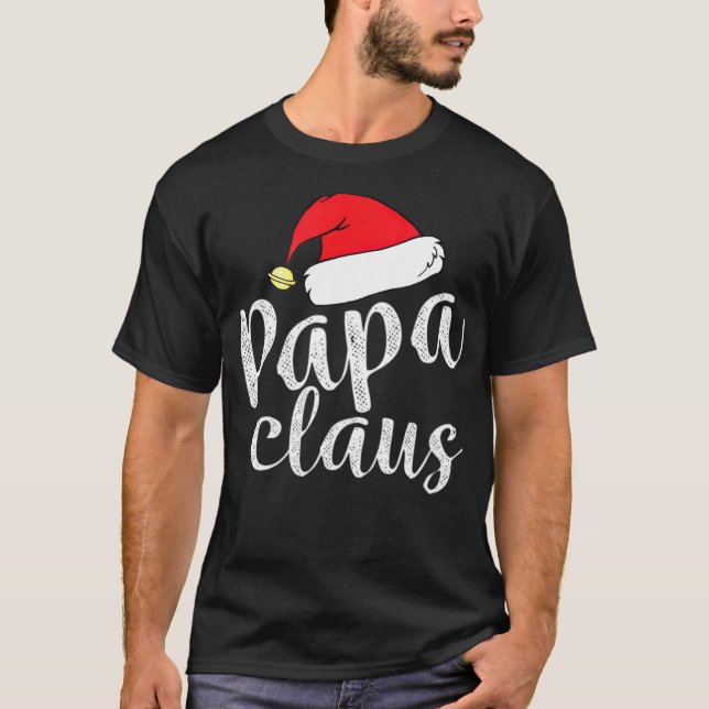 Papa Clause Grandpa Christmas Gift T shirt christm (Front)