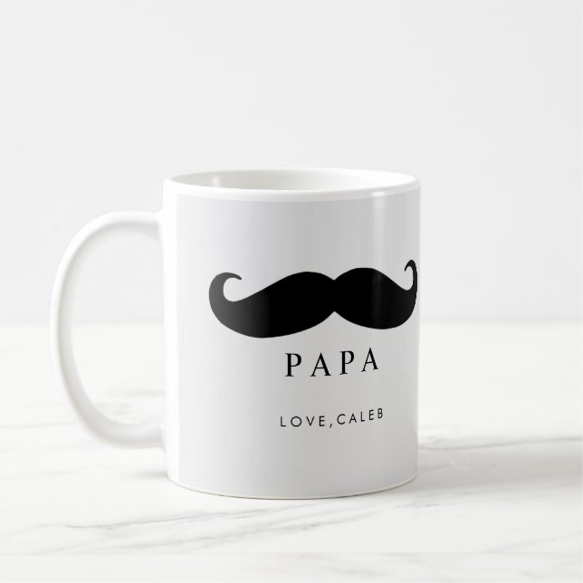 PAPA Custom Photo Mug (Left)
