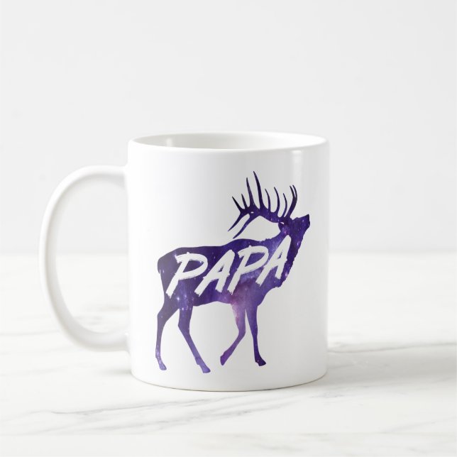 Papa Deer  Coffee Mug (Left)