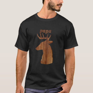 Papa Deer Elk Buck Hunting Season T-Shirt