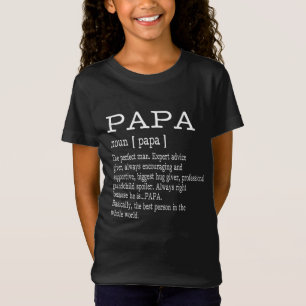 Papa Definition Grandpa Father's Day Gifts - Men T-Shirt