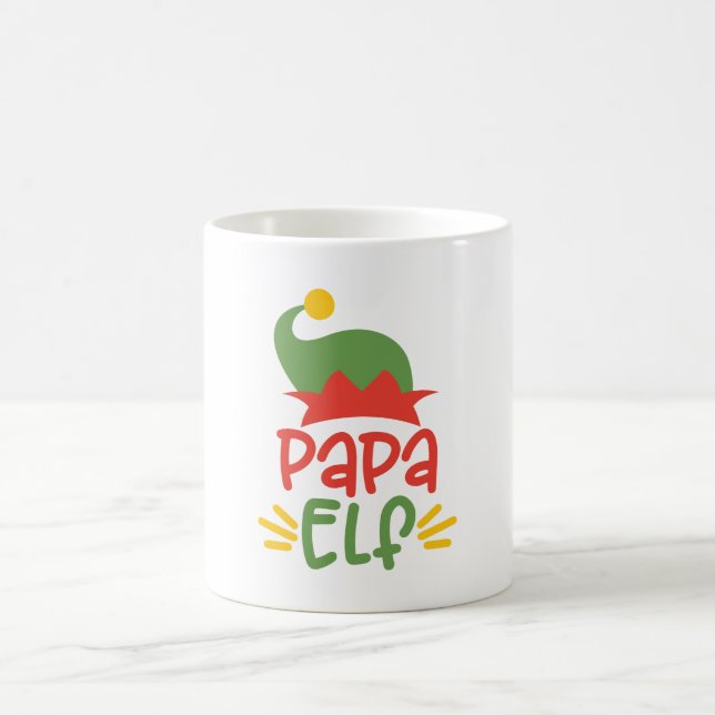 Papa Elf Coffee Mug (Center)