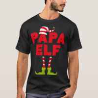 Papa Elf Funny Matching Christmas Costume