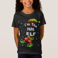 Papa Elf Matching Family Christmas Pajama gift