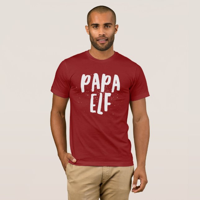 Papa Elf T-Shirt (Front Full)