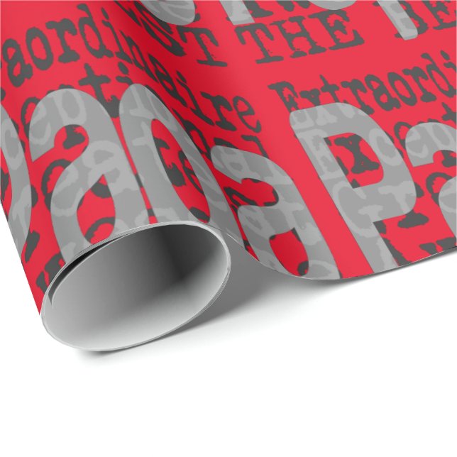 Papa Extraordinaire Wrapping Paper (Roll Corner)
