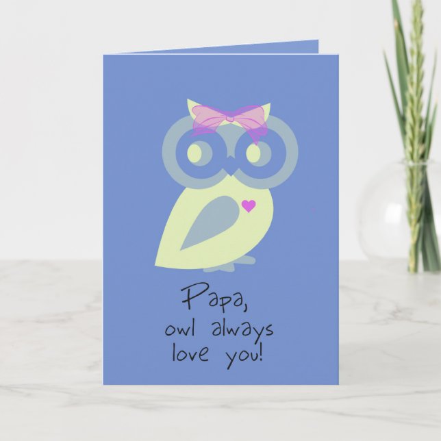 Papa Father's Day Card (Front)